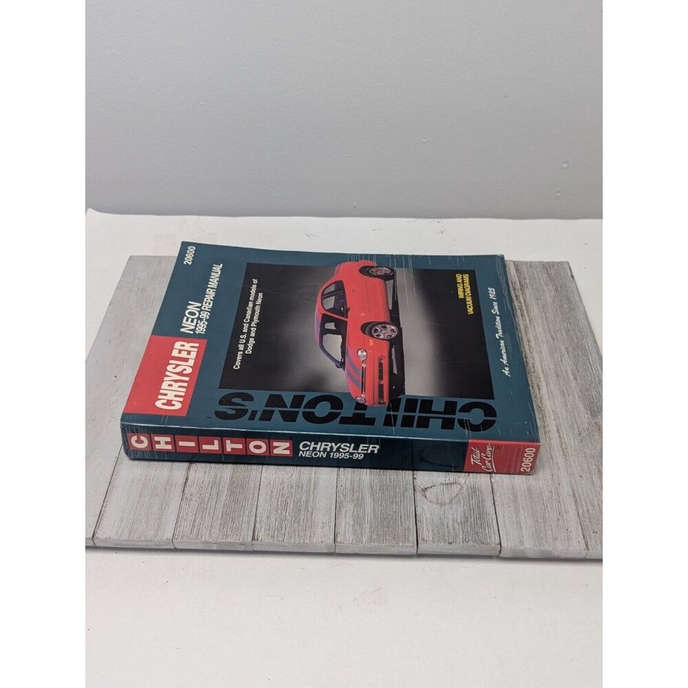 Used Chilton Chrysler Neon 1995-1999 Repair Manual Wiring Vacuum Diagrams 20600 - Picture 7 of 8